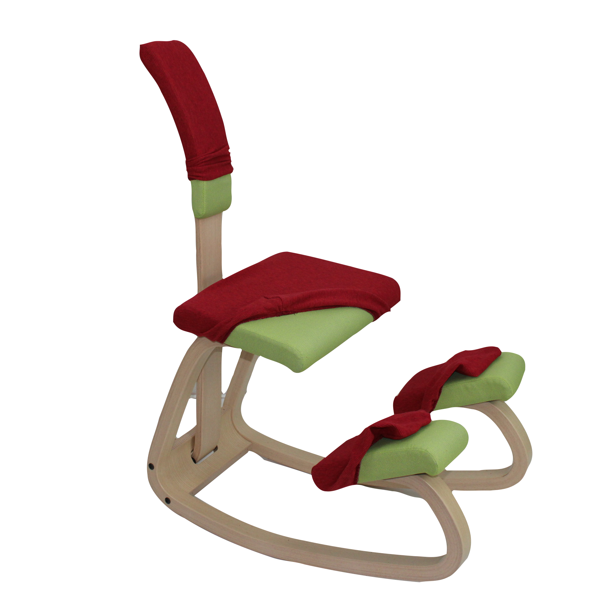 Ergositting Set Fodere elasticizzate per sedia Varier Variable Rosso 