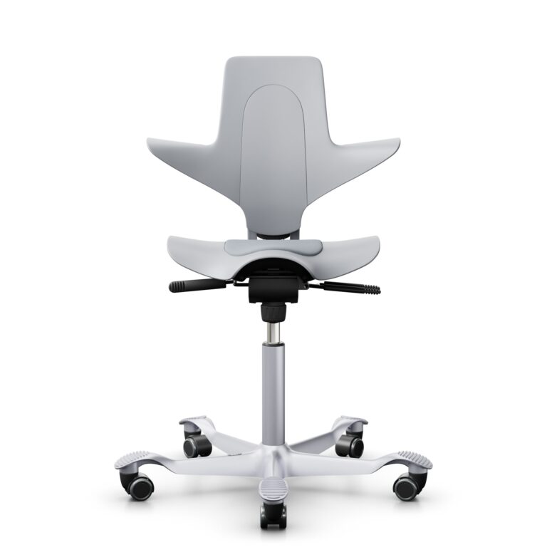 HAG Capisco Puls 8010 Seduta Ergonomica Grey/ base silver + omaggio