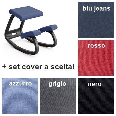 Bundle Variable blu nero + Ergositting fodere