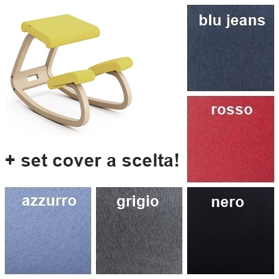 Bundle Variable giallo naturale + Ergositting fodere