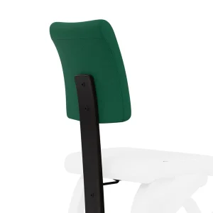 Varier Schienale Plus per Variable - legno nero tess. Tonal verde Forest